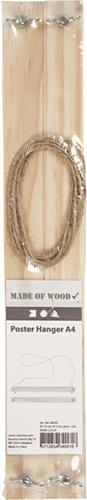 CC Poster Hanger, H: 2 cm, D. 2,2 cm, W: 25 cm, 1 set-3