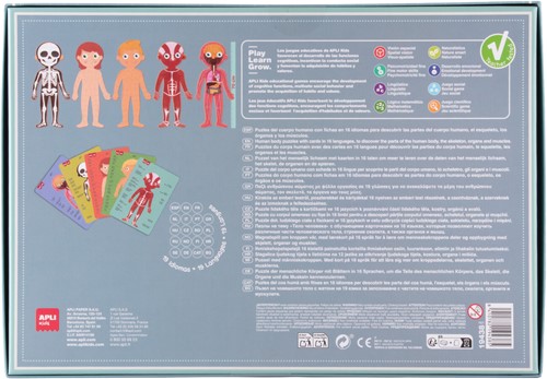Apli Educationele Puzzel Menselijk lichaam-2