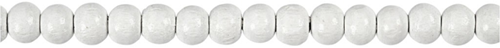 CC Wooden Beads, white, 150 pc, Dia. 5 mm, hole size 1,5 mm, 6 g/ 1 pack-2