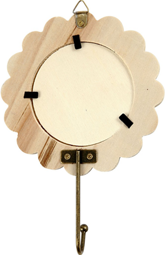 CC Houten Lijst met Haak 6,5x11 cm-2