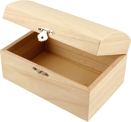 CC Houten Schatkist 16,5x11x8,55 cm