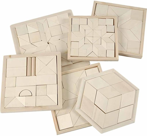 CC Puzzel Set 13-17,5 cm 6 stuks