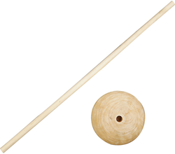 CC Stok met Voet h: 30 cm 5 sets