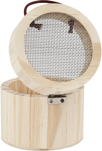 CC Houten Insectenkooi 8x7,5 cm-2