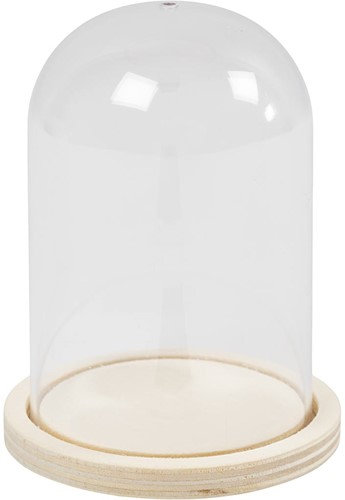 CC Stolp op Houten Voet 9,5x6 cm