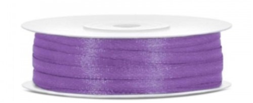 Satijnlint 3 mm 50 m Lila
