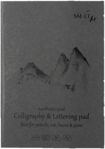 SMLT Calligraphy Paper Block A5 100gr 50 sheets