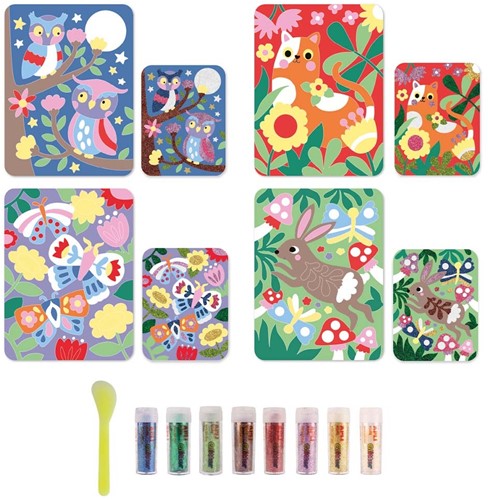 Apli Glitter Art Set Bio-3