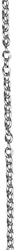 CC Jasseron Verzilverd 2mm 2m