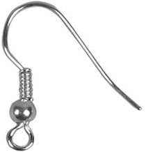 CC Franse Oorbelhaak 18 mm Zilver 10 stuks