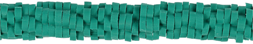 CC Klei Kralen Bloemen 5-6 mm Turquoise 145 stuks