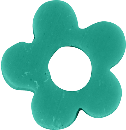CC Klei Kralen Bloemen 5-6 mm Turquoise 145 stuks-3