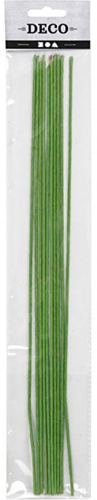 CC Bloemsteeldraad 30 cm Groen 20 Stuks-2