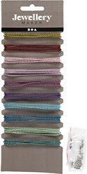 CC Balletjesketting Set d:1,5 mm Multi 10x80 cm