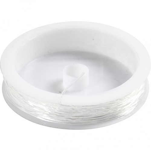 CC Elastisch Draad Rond 0,8 mm Transparant 10 m-2