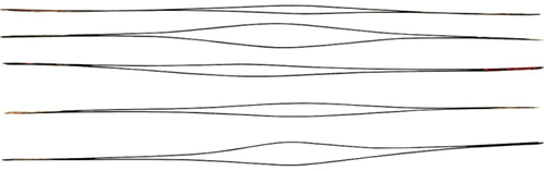 CC Kralen Rijgnaald 12 cm 5 stuks