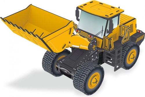 GC 3D Model Puzzle 31x11.5x13 cm Excavator-2
