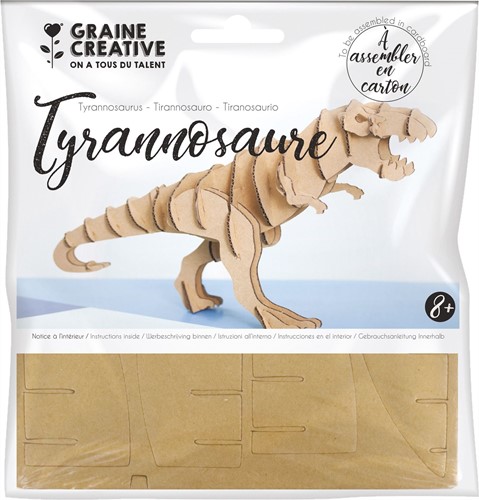 GC 3D Cardboard Dinosaur Model Kit 15 x 16 cm
