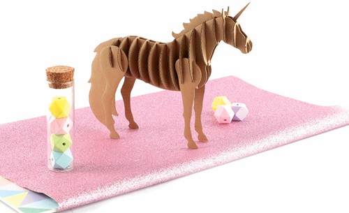 GC 3D Model van Karton Set Unicorn 15 x 16 cm-2