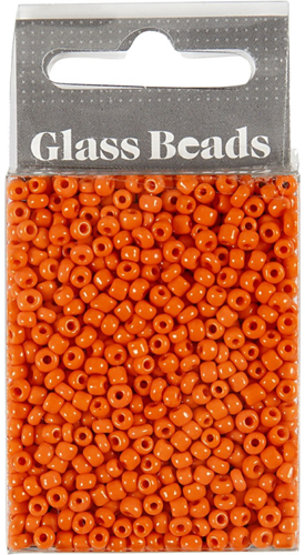 CC Rocailles 3 mm Oranje 25 gr-3