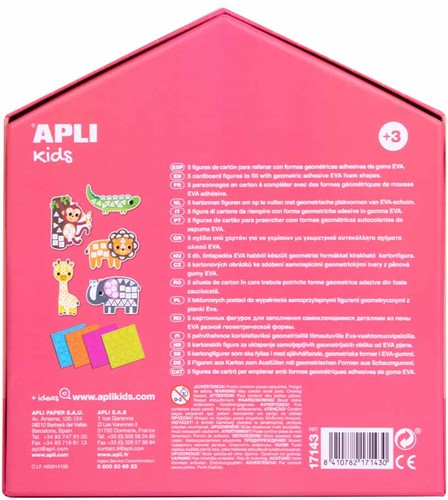 Apli Mijn Eerste Mozaiekset Dieren-2