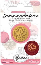 Aladine Zegel Wax Stempel All Over Harten