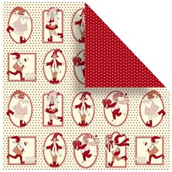 Vivi Gade Scrapbooking Papier Dubbelzijdig Copenhagen Scandinavische Mensen 30,5 x 30,5 5 Stuks