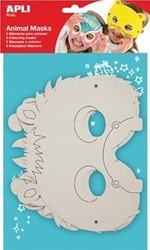 Apli Masks Cardboard Animals 6 pcs