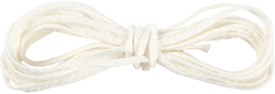 CC Wick for Dipped and Moulded Candles, Suitable for dipped candles (dia. 22–30 mm) and moulded candles (dia. 60–80 mm), 100 g, 3 m/1 pack