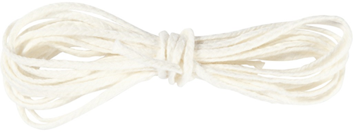 CC Wick for Beeswax Sheets, For use with candles made from beeswax plates, 100 g, no. 3, thickness 2-3 mm, 3 m/1 pack