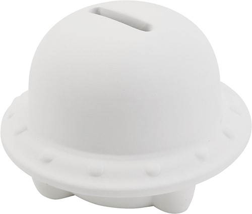 CC Terracotta Spaarpot UFO 9x9x8 cm per stuk