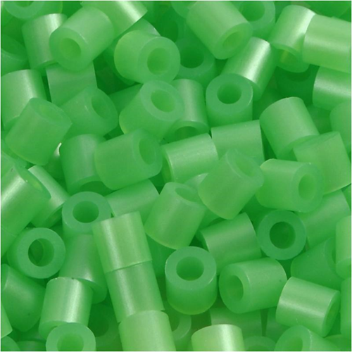 Nabbi Iron-on Beads Mother of Pearl Green 1100 pieces