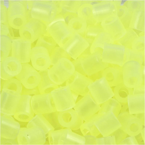 Nabbi Strijkkralen Neon Geel 1100 stuks