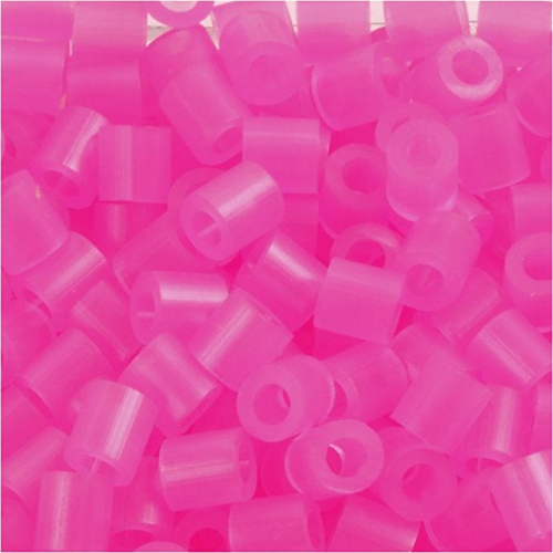 Nabbi Iron-on Beads Neon Pink 6000 pieces