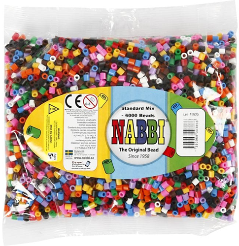 Nabbi Iron-on Beads Standard colors 6000 pieces