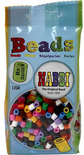 Nabbi Strijkkralen Standaardkleuren 1100 stuks-2