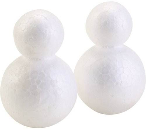 CC Styropor Figuren 6,5 cm 50 stuks