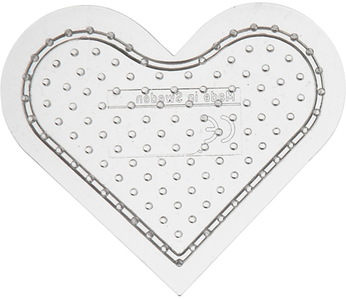 Nabbi Bottom Plate Heart Small 8 cm