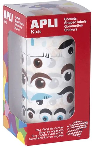 Apli Stickers Ogen Multicolor Metalllic