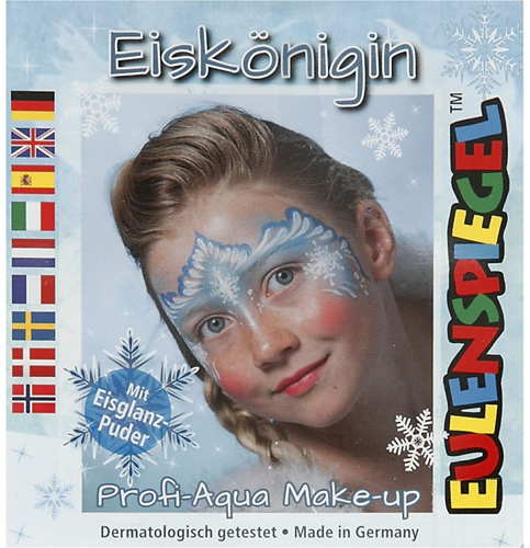 Eulenspiegel Face Painting Motifs Set - Ice Queen-3