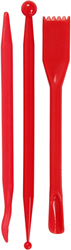 CC Modelling Tool, red, L: 14,5 cm, 3 pc/ 1 pack