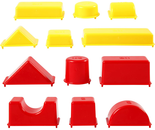 CC Casting Mould, geometric, size 3,5-9,5 cm, 12 pc/ 1 pack