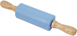 CC Rolling pin, light blue, L: 23 cm, Dia. 4.5 cm, 1 pc
