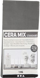 CC Cera-Mix Standard Casting Plaster, light grey, 1 kg