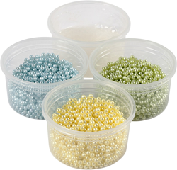Pearl Clay Lichtblauw Geel Groen