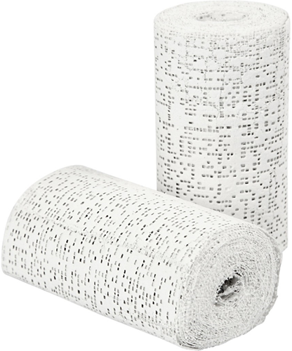 CC Plaster Gauze, white, L: 2,7 m, W: 10 cm, 2 roll/ 1 pack