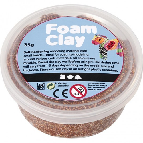 Foam Clay® Donker Bruin 35gr