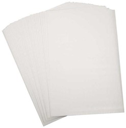 CC Krimpfolie Mat Wit A4 0,3mm dik 10 vel