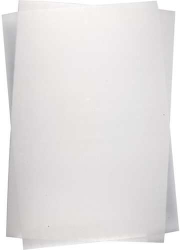 CC Krimpfolie Transparant Mat A4 0,3mm dik 10 vel