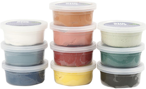 Silk Clay® Set Natuurkleuren 10x40 gr-3